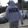 HGDG HOODIE BOXY - GREY