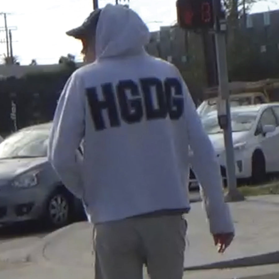 HGDG HOODIE BOXY - GREY