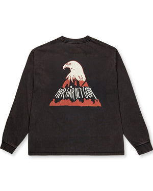 LONG SLEEVE MOUNTAIN EAGLE BLACK
