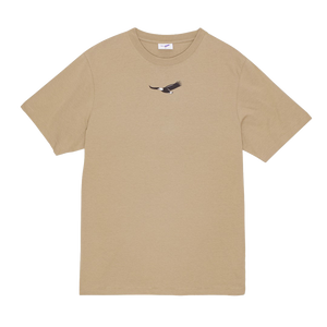 HGDG GODT HUMØR/HØJ FREKVENS T-SHIRT - MØRKE BRUN