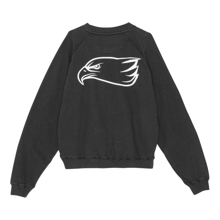 HGDG EAGLE CREW NECK - BLACK