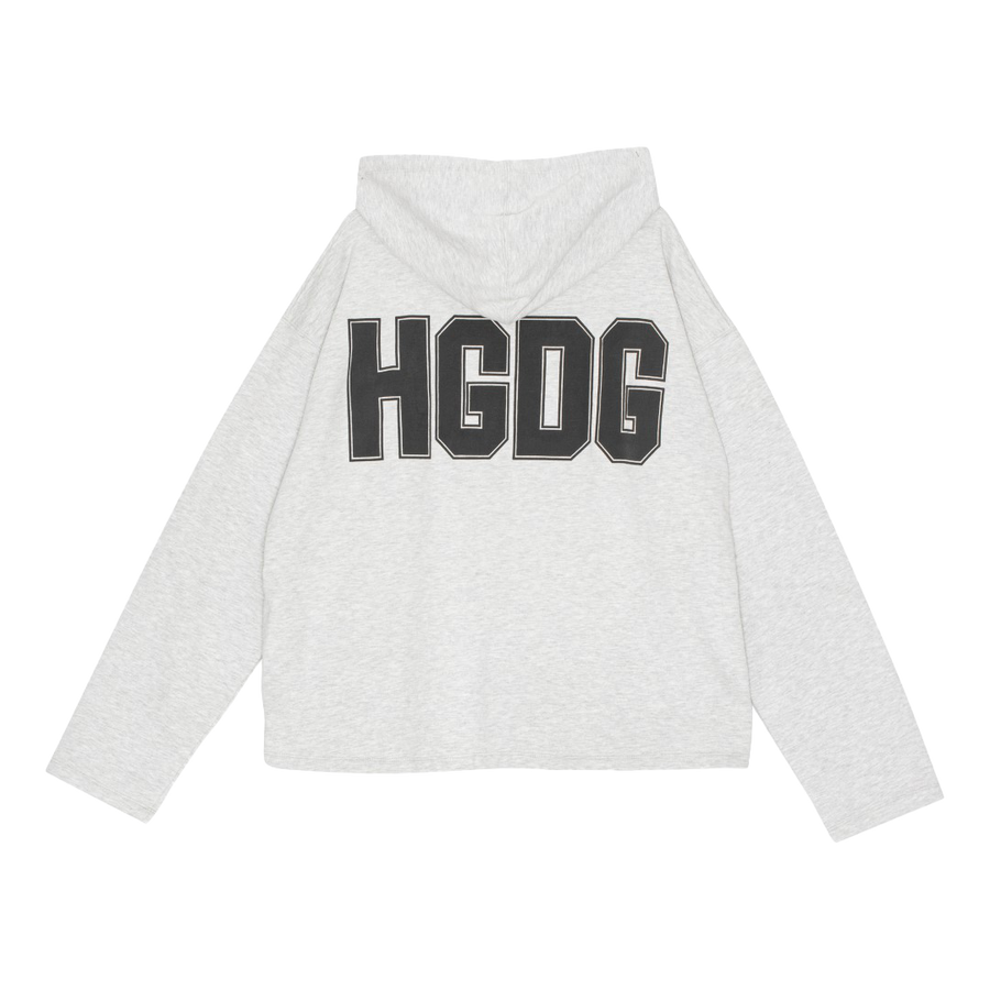 HGDG HOODIE BOXY - GREY
